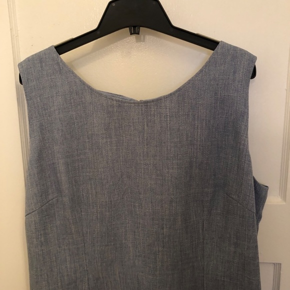 Tradition size 18 sleeveless blue dress with a short little dress overcoat. - Picture 8 of 11